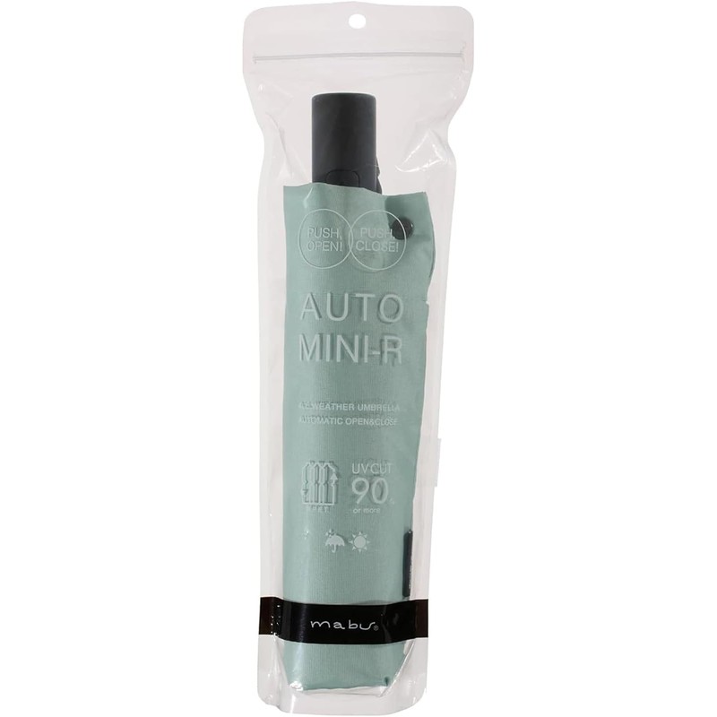 Mabu SMV-41923 Basic Auto Mini R Water Umbrella, Stylish, Popular,