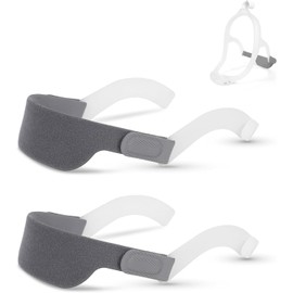 2-Pack Headgear with Arms Compatible with DreamWear Nasal & Pillow Masks, High Elastic Adjustable Replacement Headgear Strap for Dreamwear, CPAP Headgear Supplies