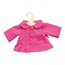 Heless 1325 - Jacke Pinky im angesagten Pink, für Puppen, Größe 28 - 33 cm