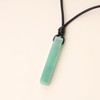 COAI Necklace with Bar Pendant, Aventurine, Aventurine