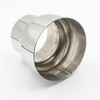 3" ID to 4"OD Exhaust Pipe Connector Stainless Steel Reducer