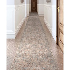 Well Woven Custom Size Runner - Choose Your Length - Emilia Flatweave Floral Ivory 27 Inches Wide x 9 Feet Long Runner (27" x 9' Runner) Rug