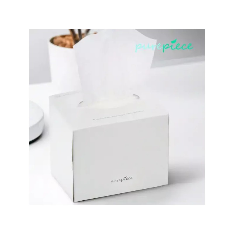 Pure Peace 퓨어피스 먼지없는 천연펄프 미니각티슈 230매 12개입 미용티슈 비염티슈