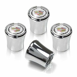 ZolkoCarbon VALVE STEM CAPS WHEEL TIRE CHROME - US SELLER