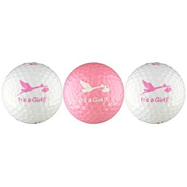 EnjoyLife Inc It's a Girl Variety Golf Ball Gift Set