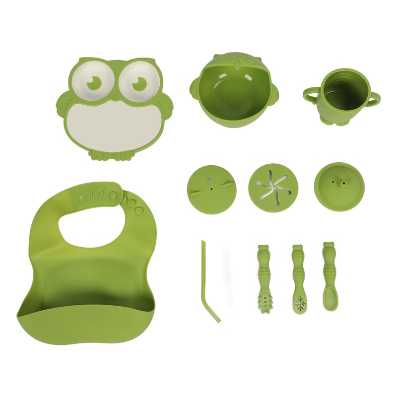 Baby Led Weaning Supplies Owl Shape Teether Safety Strong Suction