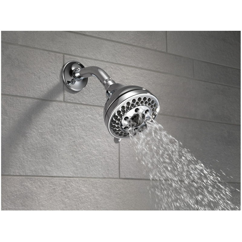 DELTA FAUCET 75569C H2O Kinetic Chrome 5-Spray Shower Head