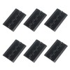 Tulead Acrylic Hinges Black Hinges 2.95"x1.77" Piano Hinges Box Hinges