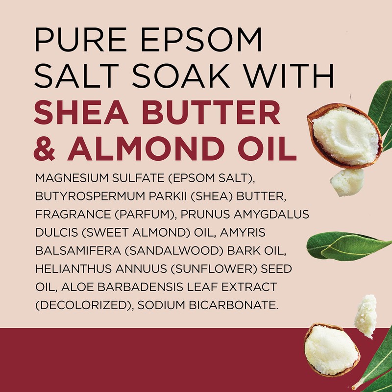 Dr Teal's Epsom Salt Magnesium Soak, Soften & Moisturize with