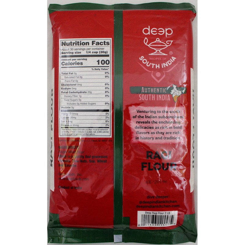 Ragi Flour 2lb (906g)