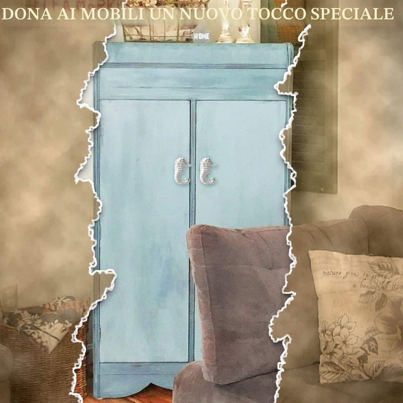 MechWares, pomelli in ghisa per cassetti, in stile marino, a