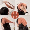 Women's Headbands Triangle Headscarves Elastic Hair Scarf Boho Chiffon Turban