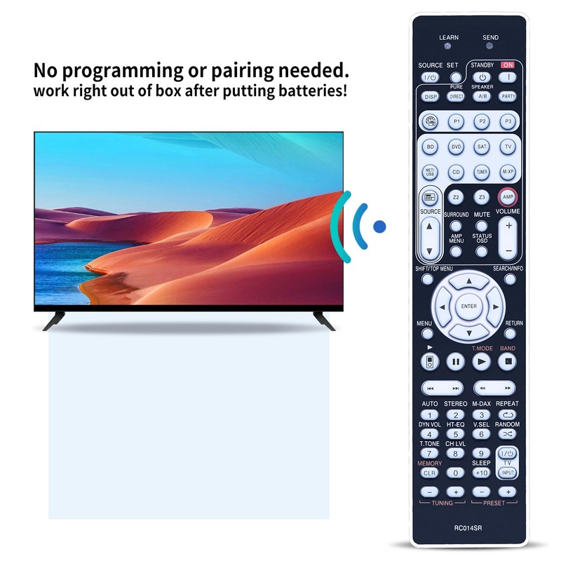 ZWP RC014SR RC-014SR Replacement Remote Control fit for Marantz AV