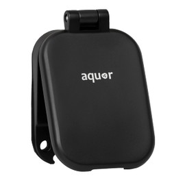 Aquor House Hydrant V2+ Premium Debris Cover, Stainless Steel Spigot Cover, Weather Protector, Compatible with Aquor Hydrant V2+ Freeze-Proof Outdoor Faucet, Matte Black Stainless Steel