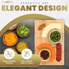 SliceElite 3pc Bamboo Cutting Board Set: Eco-friendly, durable chopping boards