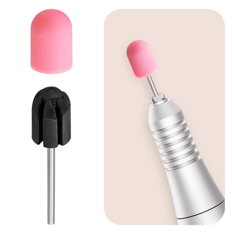 EMSea 11pcs 10mm x 15mm Manicure Sanding Cap Manicure Polisher