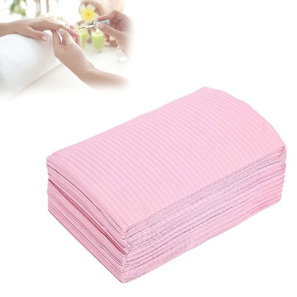 Placemats,125 Units Waterproof Soft Disposable Nail Art Nail Table Mat