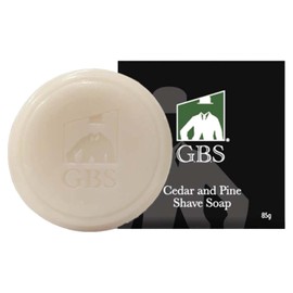 G.B.S 97% All Natural Men's Cedar and Pine Shave Soap Creates a Rich Lather
