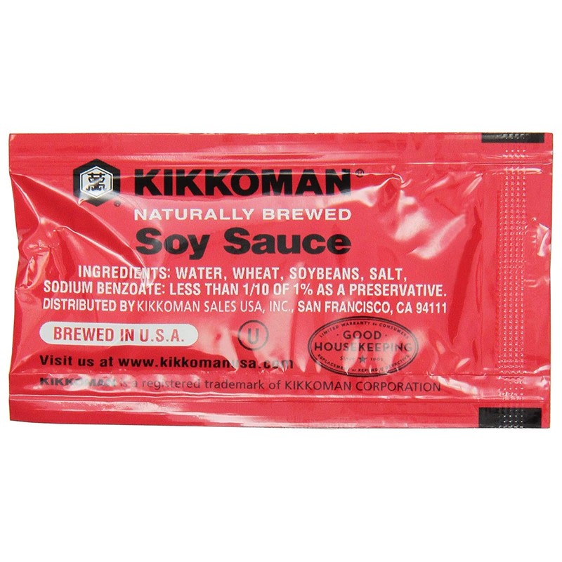 Kikkoman Soy Sauce Packets - 6 ml (100 ct.)