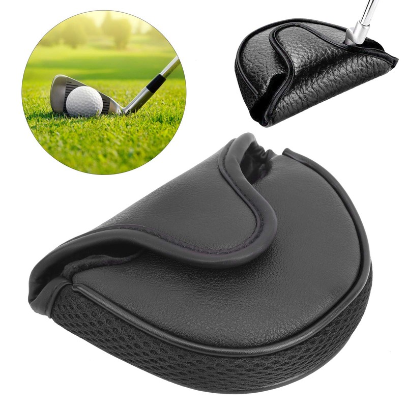 Tiiyee Golf Putter Protection Covers, Mallet Putter Head Covers Putter
