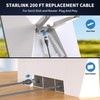 LUCMO 200FT/ 60M Starlink Gen 3 Cable for Starlink Standard