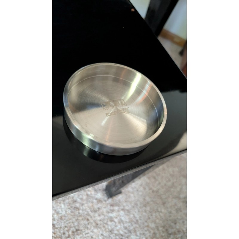 Eoom 360 Stainless Steel Round 4" Soap Dish NEW IN