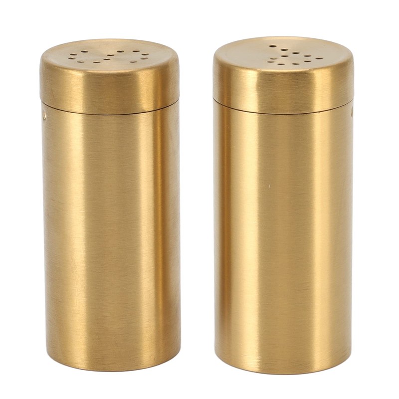 Jiawu 2 Bathroom Gold Shaker Bottle Stainless Steel Stainless Steel