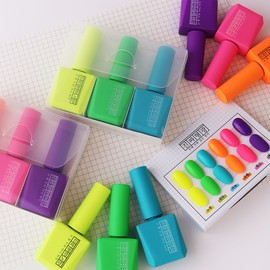 motive Mostive Real Fluorescent 6 types of individual fluorescent color gels / 모스티브 진짜형광 6종 단품 형광컬러젤