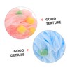 VICASKY 8pcs Shower Balls Gentle Exfoliating Bath Loofah with Quick