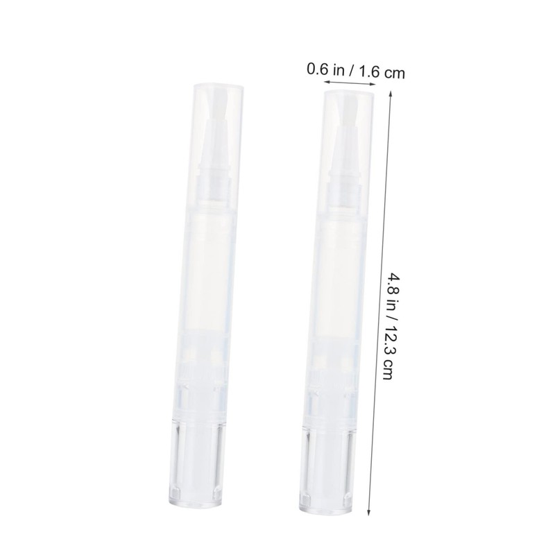 Mikinona 4Pcs Lip Oil Pens Concealer and Lip Gloss Tubes