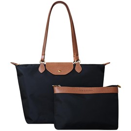 YUHAKORU Nylon Tote Bags for Women Shoulder Purse Waterproof