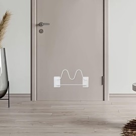 KAIXUANMAN マグネット スリッパラック 壁掛け フレーム お風呂用 スリッパ 掛け マグネット スリッパ立て おしゃれ スリッパスタンド 玄関 スリッパ置き 1足 ブラック