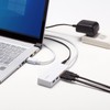 Sanwa Supply USB 3.2 Gen1 4 Port Hub USB 3HTV433W