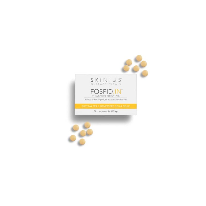 Skinius FOSPID.IN Integratore a Base di Glucosamina, Biotina e Fosfatidilcolina