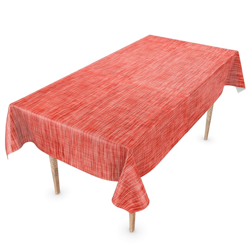 Washable Garden Tablecloth, Oilcloth, 200 x 140 cm, Cut Edge,