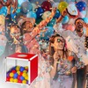 Lottery Box, Tombola Box with Aluminium Alloy, Ballot Box for