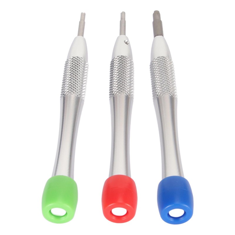 3pcs Watch Screwdriver Set Movement Stud Balance Watches Repair Tool