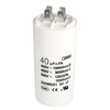 uxcell CBB60 Run Capacitor 40uF 450V AC Double Insert 50/60Hz