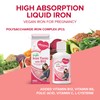 Vegan Liquid Iron Supplement for Pregnant Women with Blood Builder