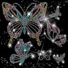 ORIGACH 6 Piezas de Parches de Mariposas con Diseños de