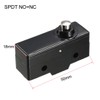 uxcell TM-1306 SPDT 1NO+1NC Short Reed Snap Button Lever Type