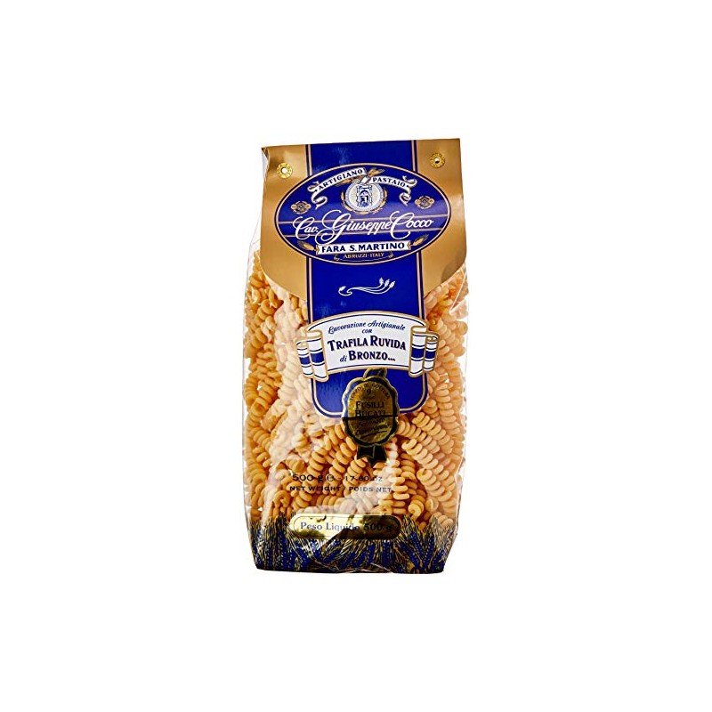 Cav. Giuseppe Cocco Fusilli Bucati – Pasta Artesanal Italiana de
