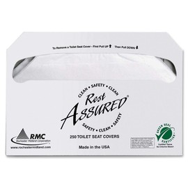 50RA-A Toilet Seat Covers, Half Fold, 250/sleeve, 20 sleeves/Carton RMC25177673