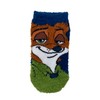 Zootopia Nick Face Up Fuzzy Socks Kids