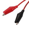 uxcell Double-ended Test Lead Alligator Crocodile Clip Jumper Wire Cable