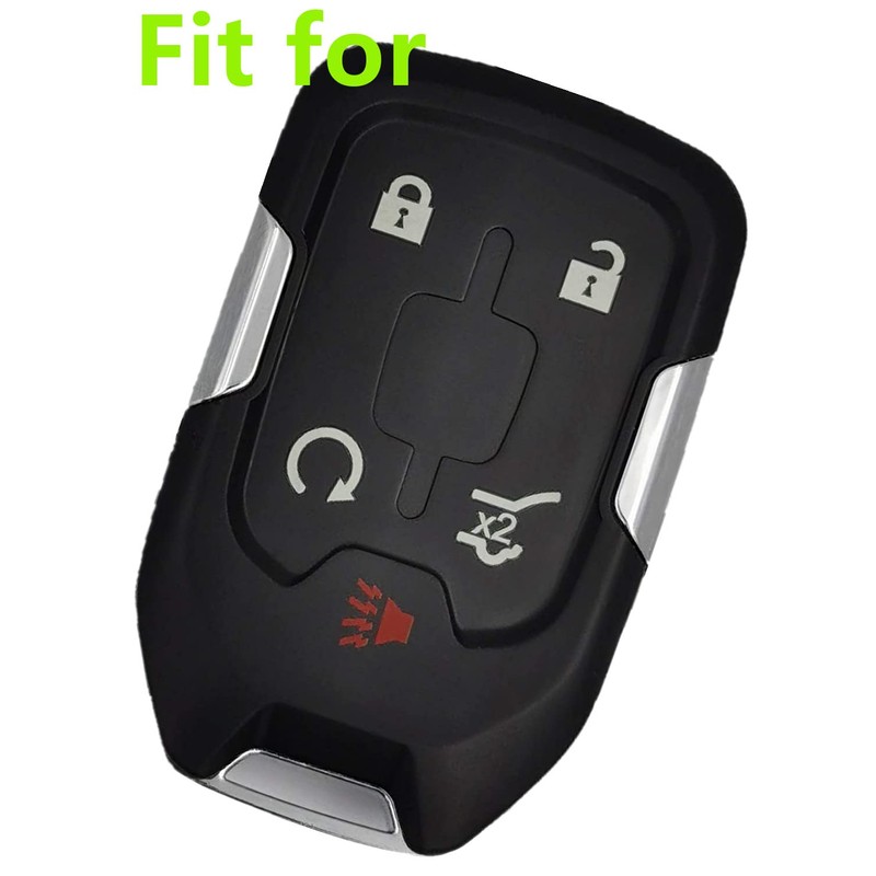 Funda de silicona para llavero inteligente compatible con GMC Acadia