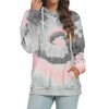 rosemia Womens 2023 Hooded Drawstring Pullover Sweatshirts Casual Long Sleeve