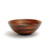 Lipper International Beechwood Cherry Finished Footed Serving Bowl for Fruits