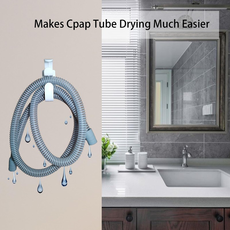 Aifeedi CPAP Hose Holder for Bed, 2 Pack CPAP Hook
