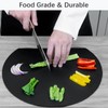 ZVP Thick Silicone Cutting Board Mats for Kitchen, TPU Flexible